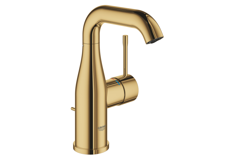 Одноважільний змішувач для раковини Grohe Essence M-size (24173GL1) Золото