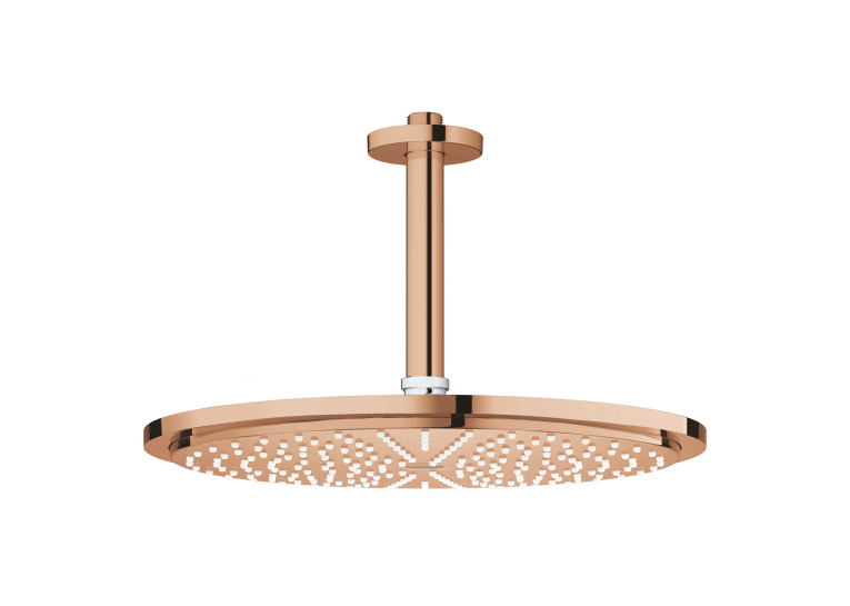 Верхний душ Grohe Rainshower Cosmopolitan 310 с душевым кронштейном 142 мм (26067DA0) Бронза