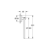 Кільце для рушника Grohe Essentials (40365DC1) Сталь