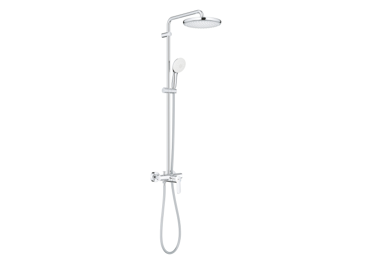 Душевая система с однорычажным Grohe Tempesta System 250 смесителем настенного монтажа (26673001)