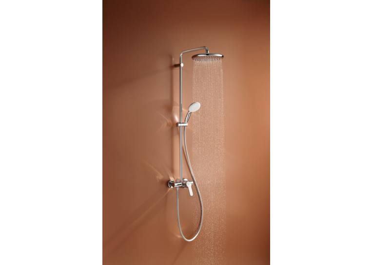 Душова система із одноважільним Grohe Tempesta System 250  змішувачем настінного монтажу (26673001)