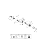Однорычажный смеситель для душа Grohe BauEdge New (23635001)
