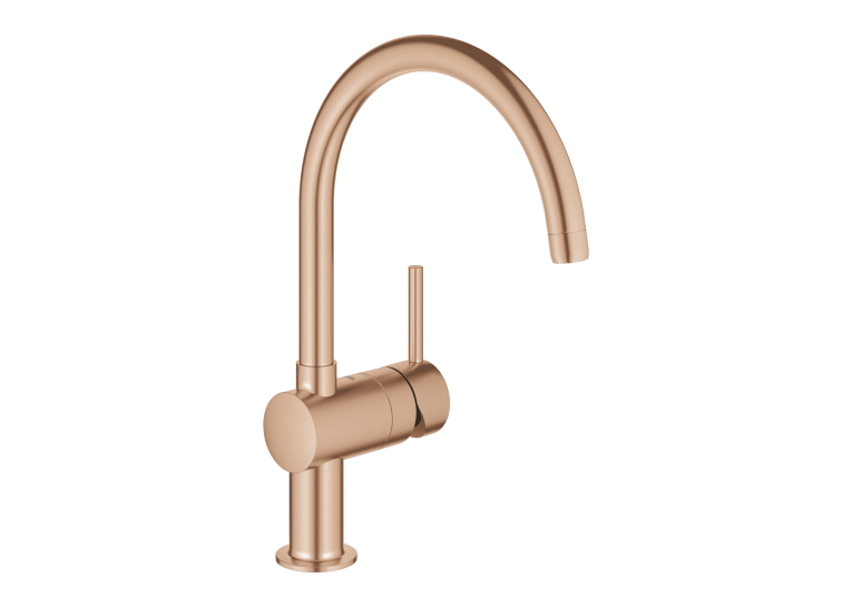 Одноважільний змішувач для миття Grohe Minta (32917DL0) Бронза матова