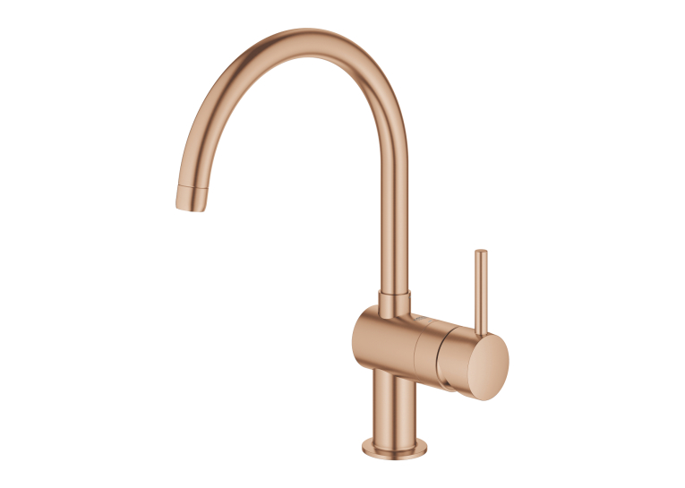 Одноважільний змішувач для миття Grohe Minta (32917DL0) Бронза матова