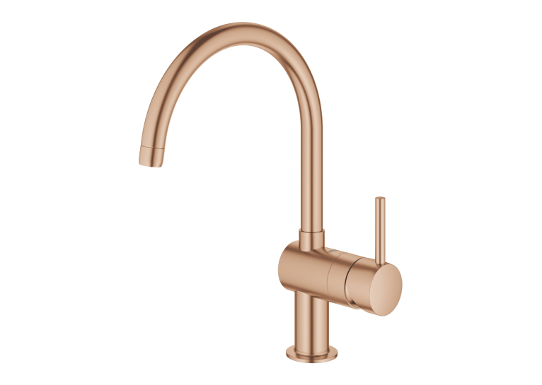 Одноважільний змішувач для миття Grohe Minta (32917DL0) Бронза матова