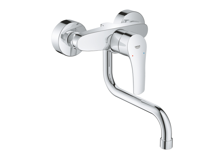 Одноважільний змішувач для мийки Grohe Eurosmart (31391003)