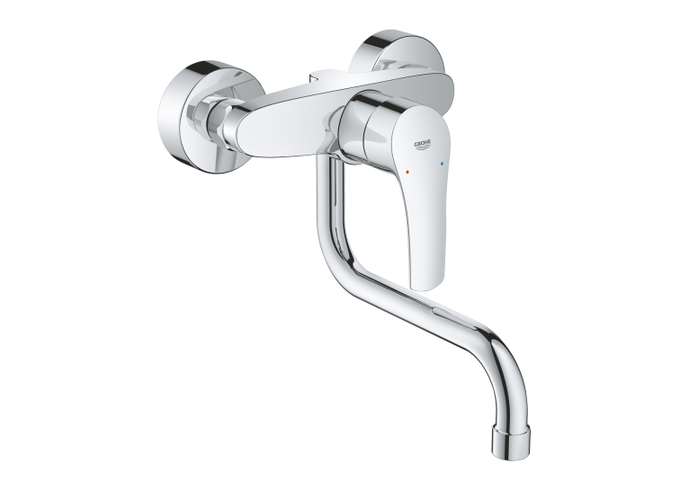 Одноважільний змішувач для мийки Grohe Eurosmart (31391003)