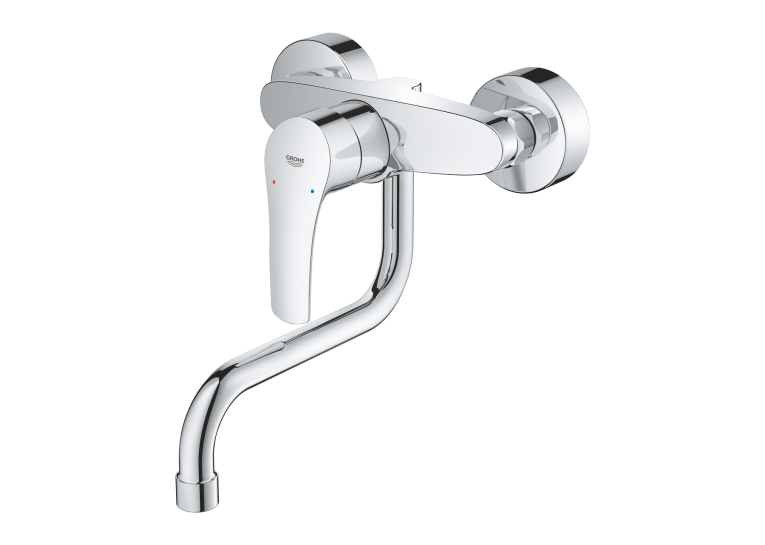 Одноважільний змішувач для мийки Grohe Eurosmart (31391003)