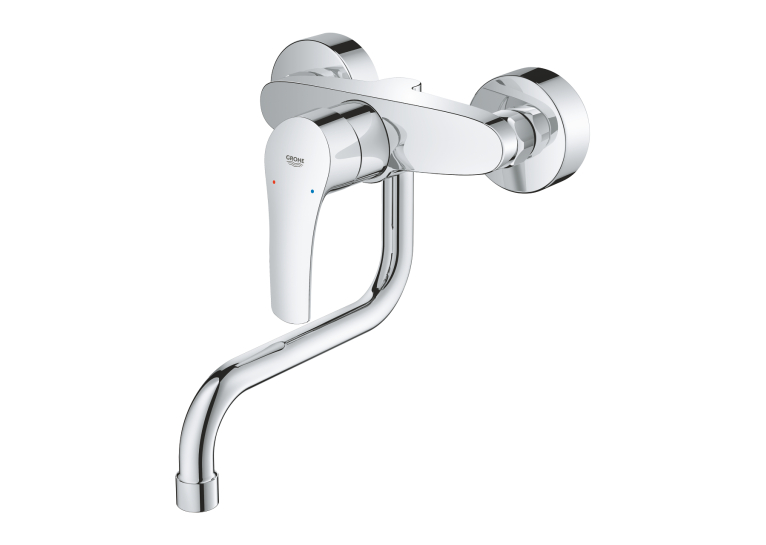 Одноважільний змішувач для мийки Grohe Eurosmart (31391003)
