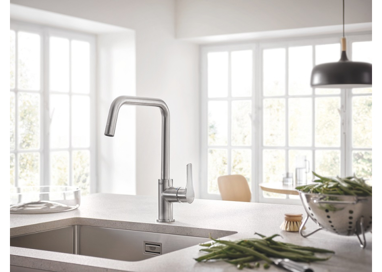 Одноважільний змішувач для мийки Grohe Eurosmart (30567DC0)