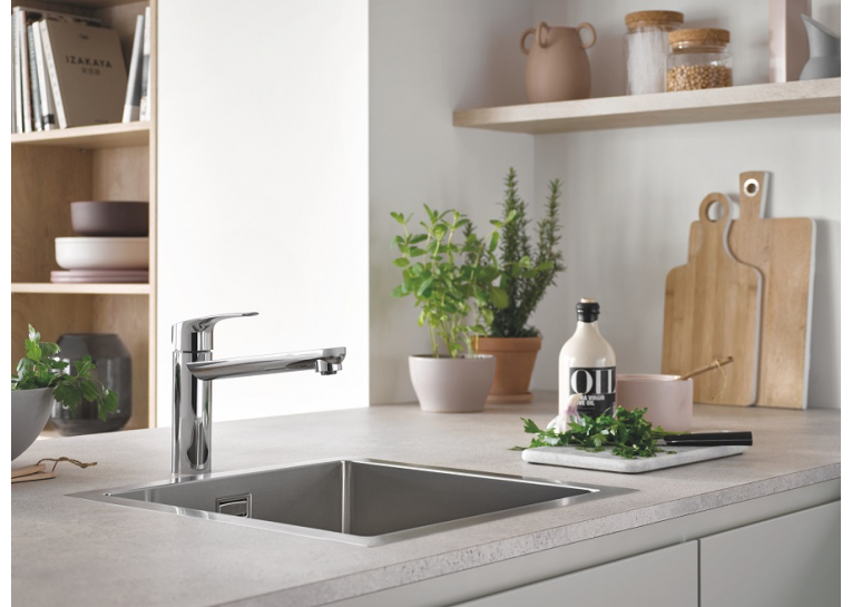 Однорычажный смеситель для мойки Grohe Eurosmart (30463000)
