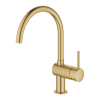 Одноважільний змішувач для миття Grohe Minta(32917GN0) Золото матове