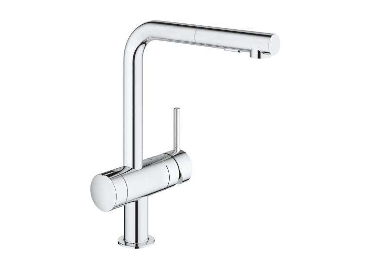Одноважільний змішувач для мийки з вентилем Grohe Minta (31558000)