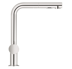Одноважільний змішувач для мийки з вентилем Grohe Minta (31558000)