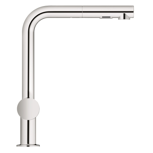 Однорычажный смеситель для мойки с вентилем Grohe Minta (31558000)