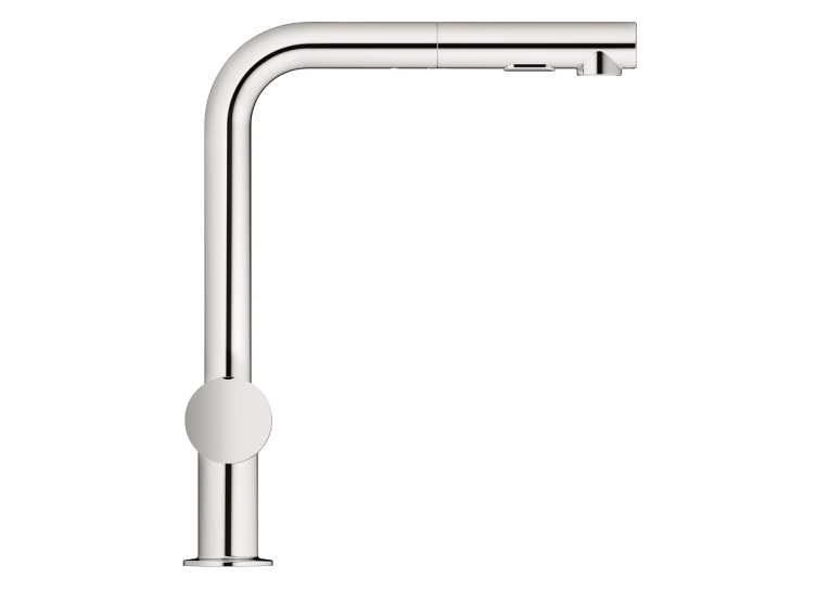 Одноважільний змішувач для мийки з вентилем Grohe Minta (31558000)