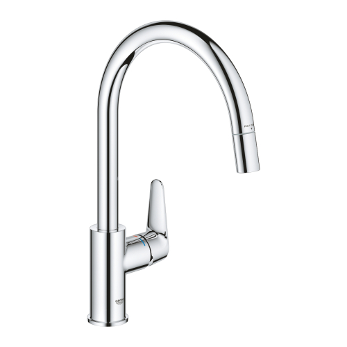 Одноважільний змішувач для мийки Grohe BauCurve (30547000)