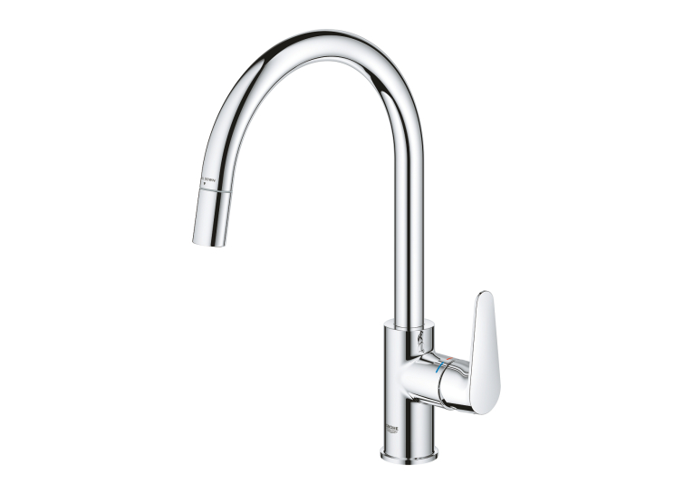 Одноважільний змішувач для мийки Grohe BauCurve (30547000)
