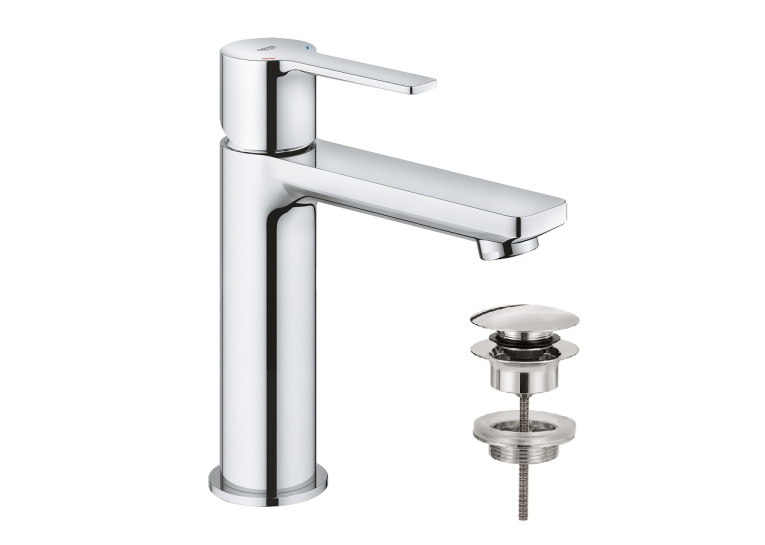 Однорычажный смеситель для раковины Grohe Lineare S-Size (23106001)