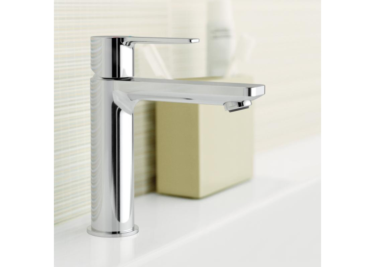 Однорычажный смеситель для раковины Grohe Lineare S-Size (23106001)