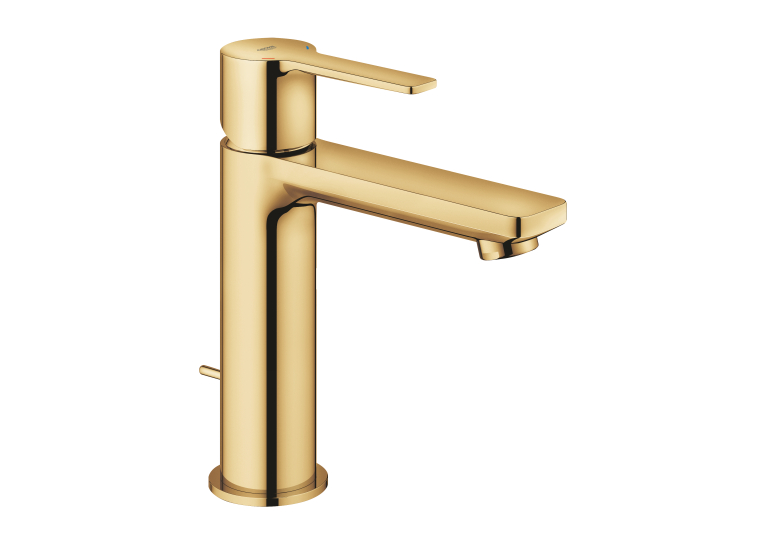 Одноважільний змішувач для раковини Grohe Lineare S-Size (32114GL1) Золото