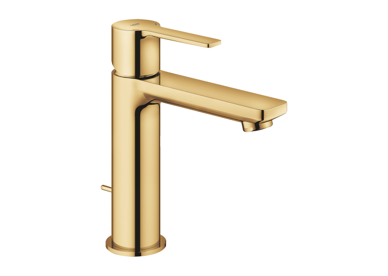 Одноважільний змішувач для раковини Grohe Lineare S-Size (32114GL1) Золото