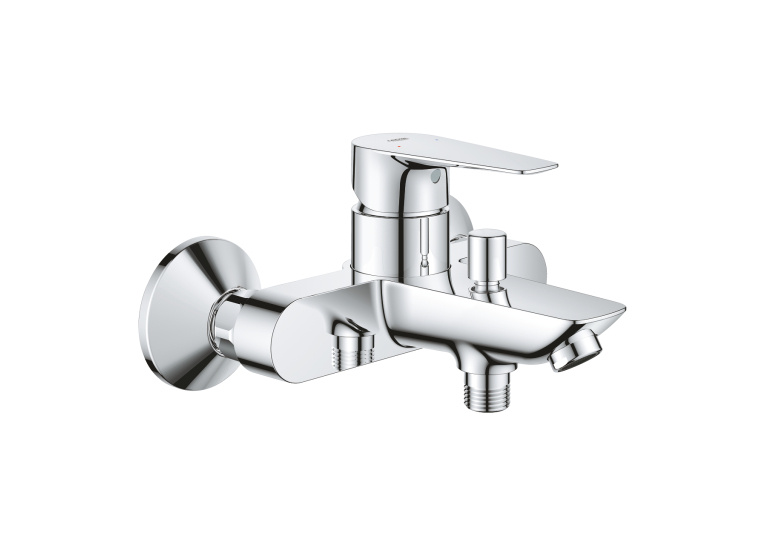 Однорычажный смеситель для ванны Grohe BauEdge New (23605001)