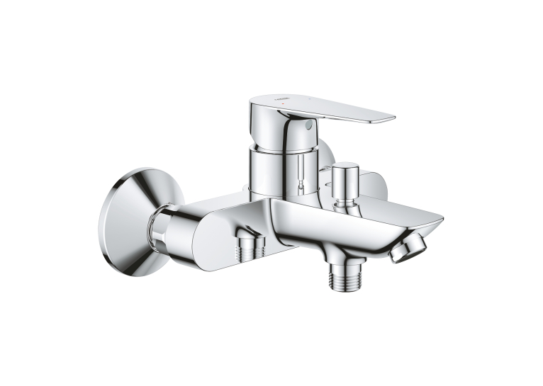 Однорычажный смеситель для ванны Grohe BauEdge New (23605001)