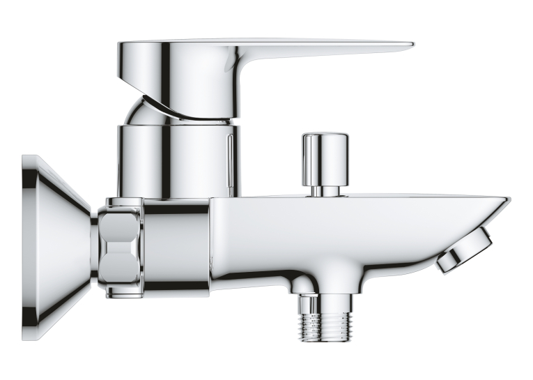 Однорычажный смеситель для ванны Grohe BauEdge New (23605001)