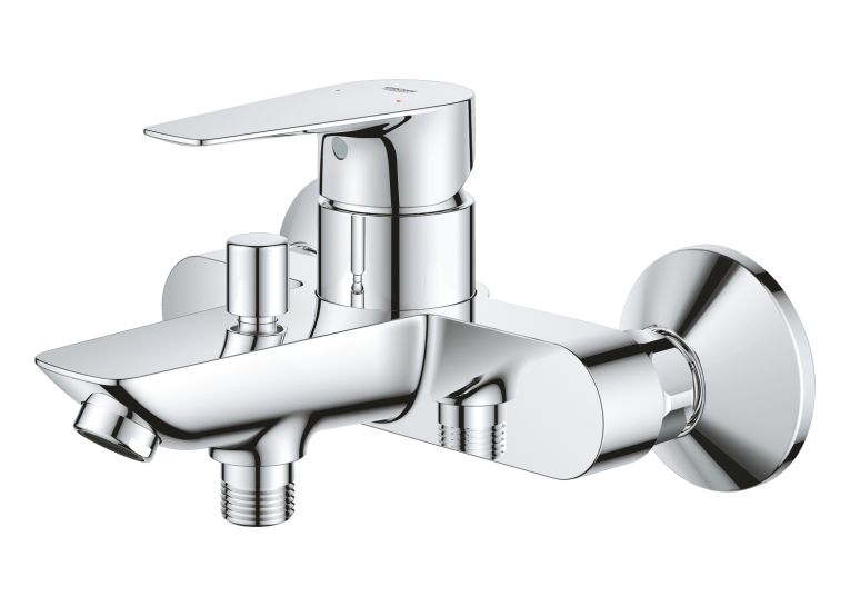 Однорычажный смеситель для ванны Grohe BauEdge New (23605001)