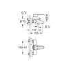 Однорычажный смеситель для ванны Grohe Feel(32269000)