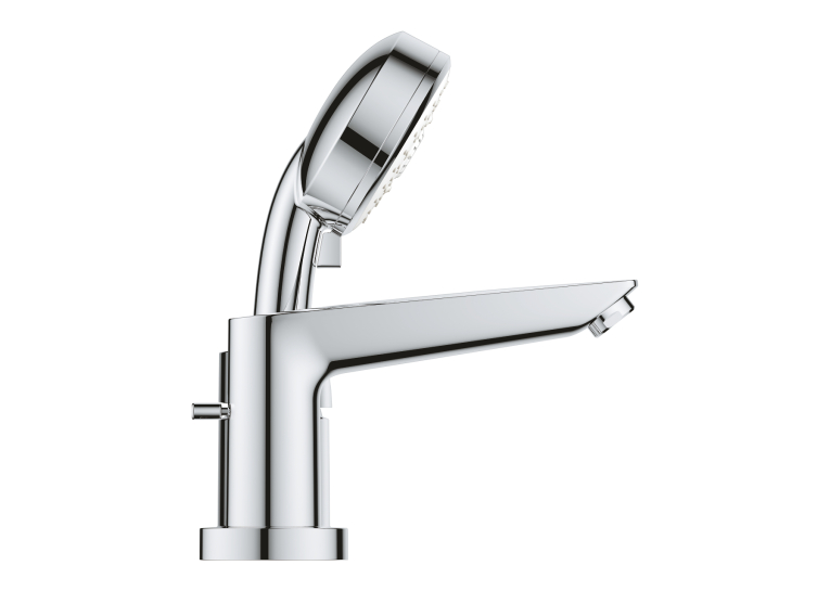 Однорычажный смеситель на ванну на 3 отверстия grohe BauEdge New (2511710A)