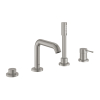 Одноважільний змішувач для ванни на 4 отвори Grohe Essence (25251DC1) Сталь