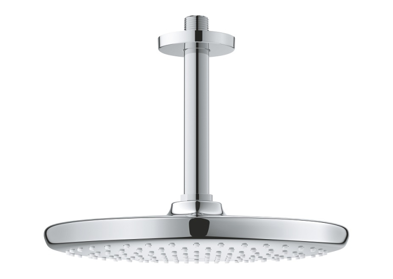 верхній душ Grohe Tempesta 250 з кронштейном до стелі (26664000)