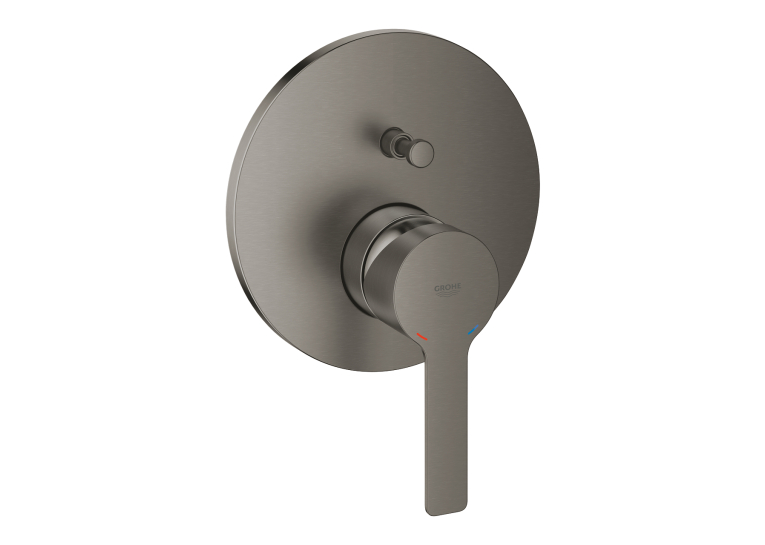 Одноважільний змішувач Grohe Lineare на 2 виходи (24064AL1) Графіт матовий