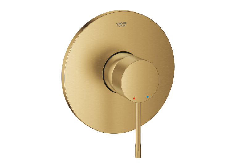 Одноважільний змішувач Grohe Essence на 1 вихід (24168GN1) Золото матове