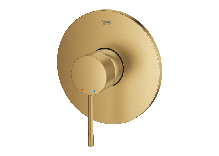 Одноважільний змішувач Grohe Essence на 1 вихід (24168GN1) Золото матове