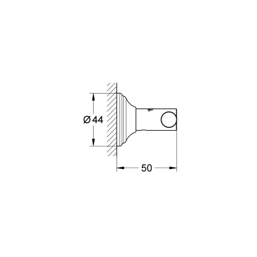 Крючок для халата Grohe Essentials (40656001)