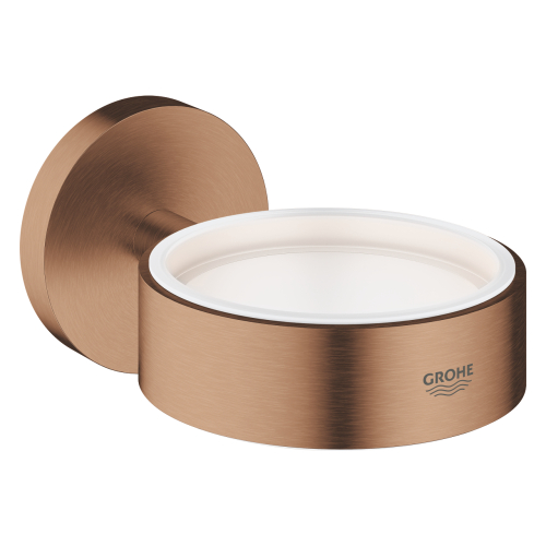 Тримач для склянки або мильниці Grohe Essentials (40369DL1) Бронза матова