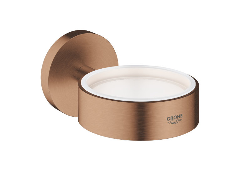 Тримач для склянки або мильниці Grohe Essentials (40369DL1) Бронза матова
