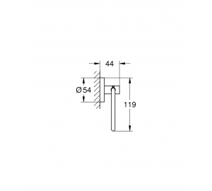 Тримач туалетного паперу Grohe Essentials (40689GL1) Золото