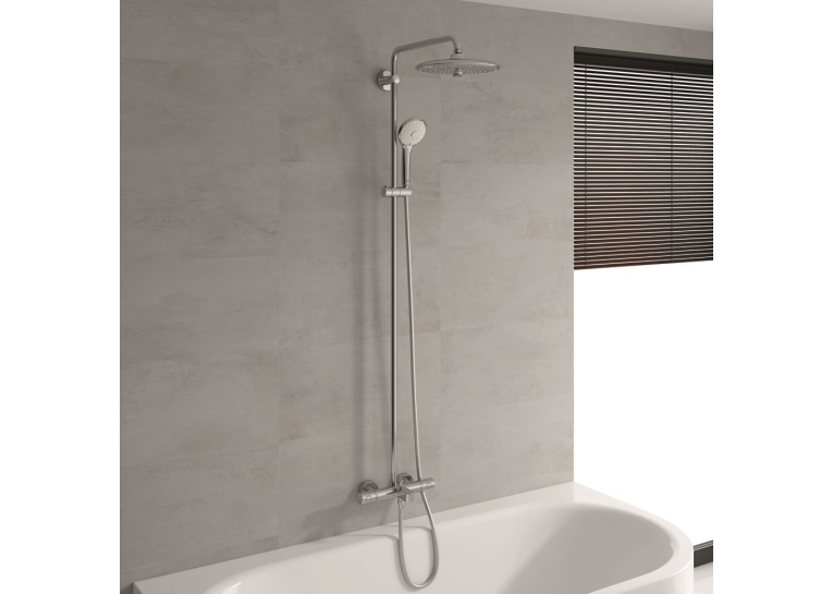 Душевая система з термостатом для настінного монтажу для ванни Grohe Euphoria System 260 (27475002)