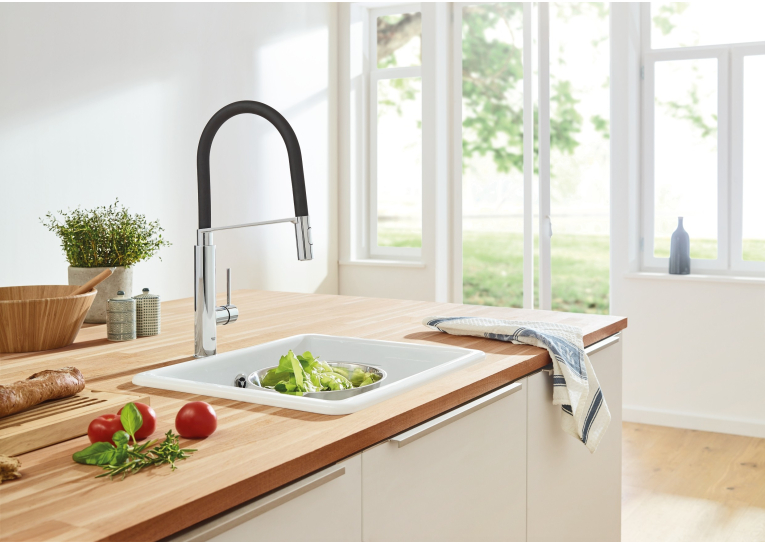 Одноважільний змішувач для мийки Grohe Concetto (31491000)