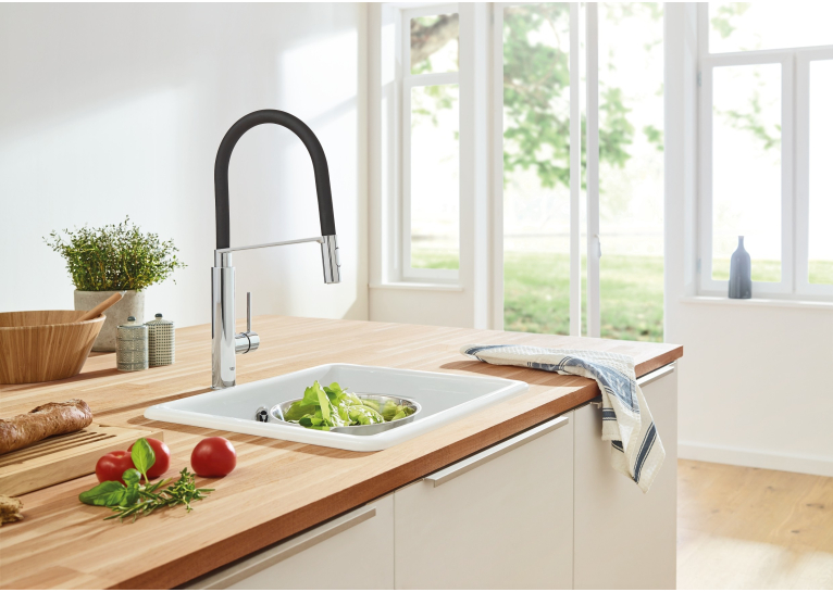 Однорычажный смеситель для мойки Grohe Concetto (31491000)