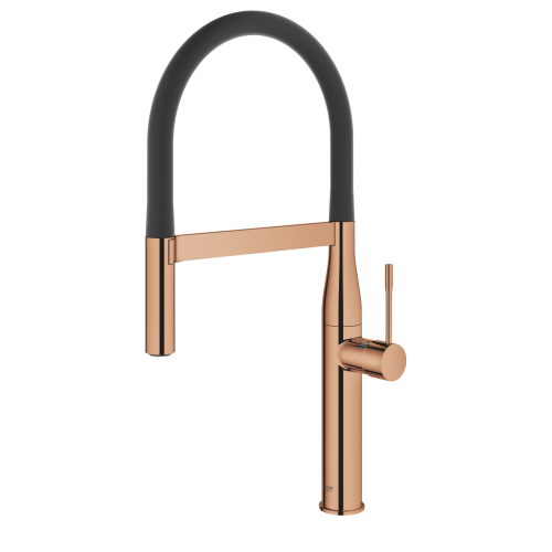 Одноважільний змішувач для миття Grohe Essence (30294DA0) Бронза