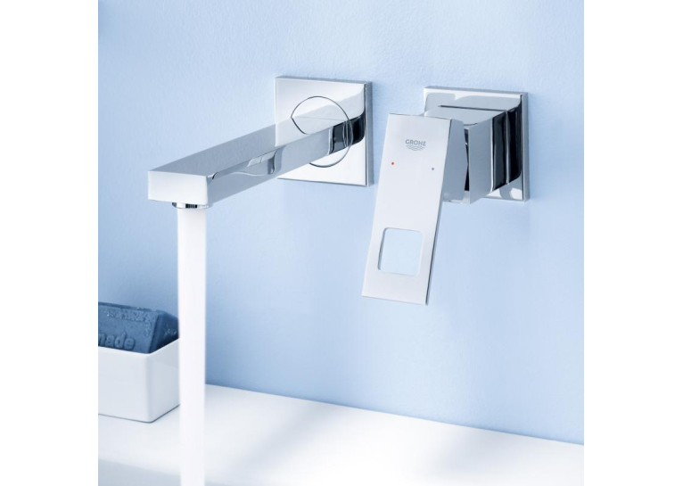 Змішувач для раковини Grohe Eurocube на 2 отвори S-Size (19895000)