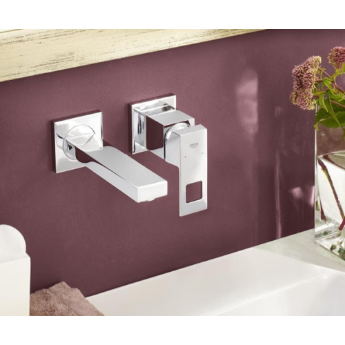 Смеситель для раковины Grohe Eurocube на 2 отверстия S-Size (19895000)