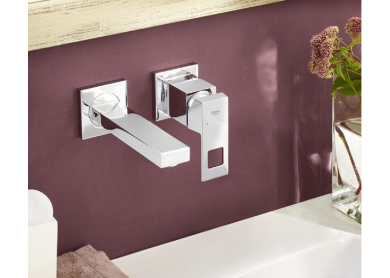Смеситель для раковины Grohe Eurocube на 2 отверстия S-Size (19895000)