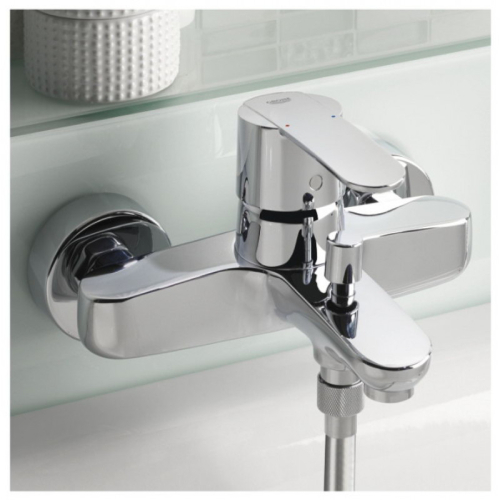 Однорычажный смеситель для ванны Grohe Wave Cosmopolitan (23209000)