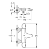 Термостат для ванни Grohe Grohtherm 1000 (34816003)